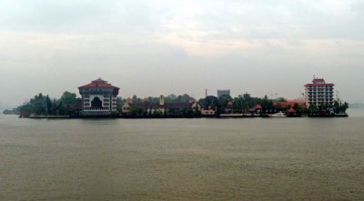 Island Off the Coast of Cochin, India