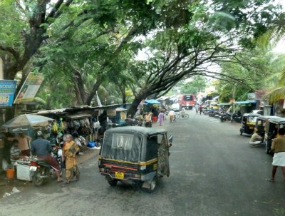 Street Market in Cochin, India