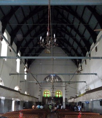 Inside St. Francis Church, Fort Cochin, India