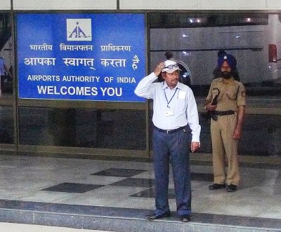 Arrival at Agra, India Airport