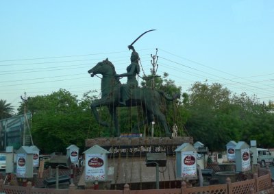 Statue in Agra, India