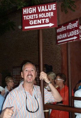 'High Value Ticket Holder' Waiting to Get Into the Taj Mahal at 5 AM