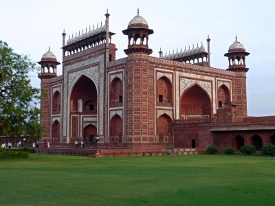 The Great Gate (Darwaza-i-rauza) to the Taj Mahal