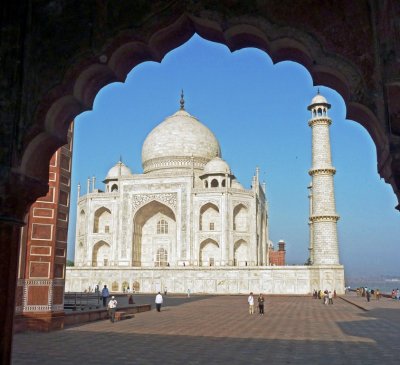 The Southeast Side of the Taj Mahal