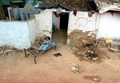 Nap Time in Agra, India