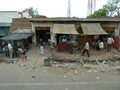 Shops in Agra, India