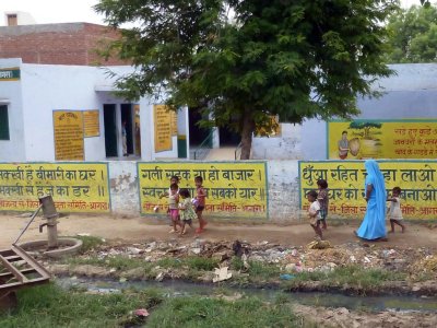 Rural Village in India