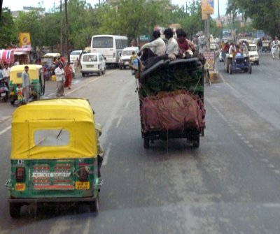 On the Streets of Agra, India