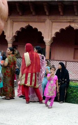 Young Tourist at the Taj Mahal