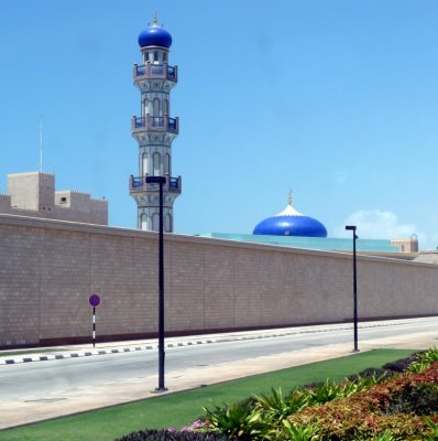 Mosque for the Sultan of Omans Palace in Salalah