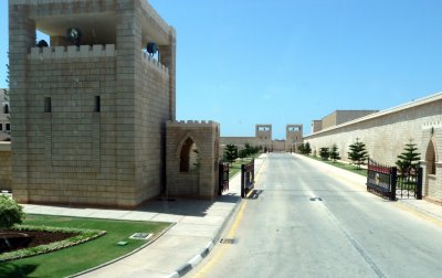 Part of the Sultan of Oman's Palace in Salalah