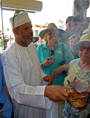 Rashid Demonstrates How to Burn Frankincense
