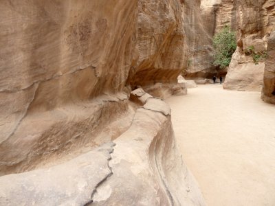 Water Channels Brought Water from the Spring to the City of Petra