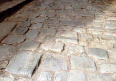 Cobblestone Road to Petra is Over 2,000 Years Old
