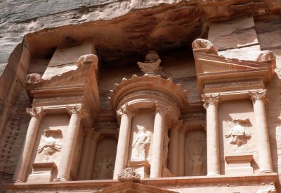 The Sculptures on the Treasury are of Various Mythological Figures Associated with the Afterlife