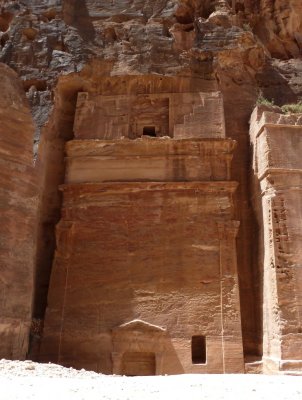 A Tomb on the 'Street of Facades' (50 BC - 50 AD) in Petra