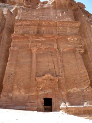 A Tomb on the 'Street of Facades' (50 BC - 50 AD) in Petra