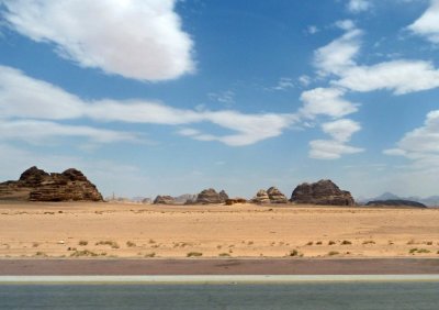 Jordanian Desert Rock Formations
