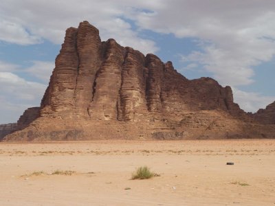 The 'Seven Pillars of Wisdom' at Wadi Rum