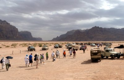 Loading Up for a Trip Across Wadi Rum