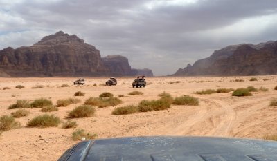 Riding Across Wadi Rum Where Much of 'Lawrence of Arabia' was Filmed