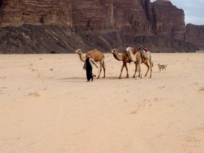 A Bedouin in Wadi Rum