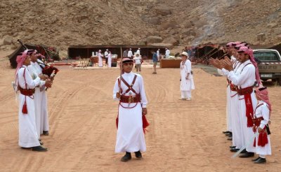 Bedouin Musicians & Dancer