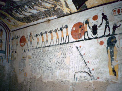 Inside the Tomb of Ramses IX