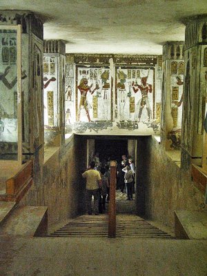 Entering the Tomb of Ramses III