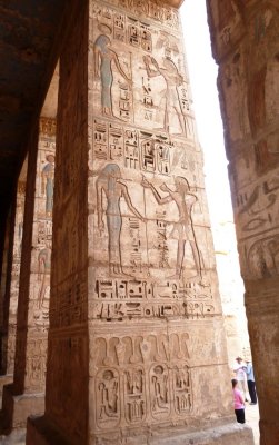 The Pillars of Medinet Habu Tell the Story of Ramses III