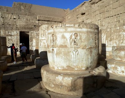 One of 24 Pillar Bases from the Hypostyle Hall at Medinet Habu