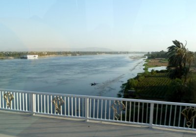 Crossing the Nile to the East Bank