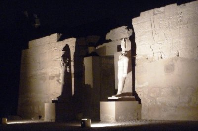 Entrance to the Temple of Ramses III at Karnak