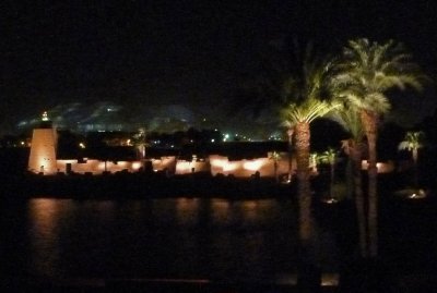Light Show at the Sacred Lake of Karnak