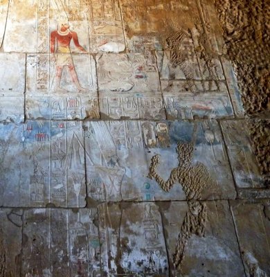 Tuthmose III  Destroyed the Images of Queen Hatshepsut in the 'Palace of Ma'at'