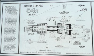 Luxor Temple was Started by Amenhotep III & Completed by Tutankhamun, Horemheb, & Ramses II