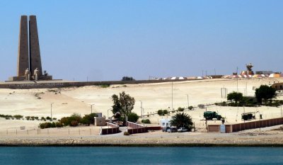 Area Around the Suez War Memorial