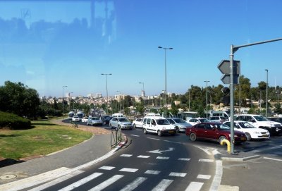 Morning Traffic in Jerusalem