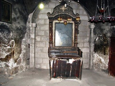 Jacobite Chapel in the 4th Century Constantine Church behind the Tomb of Jesus
