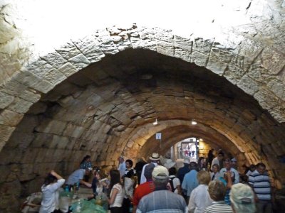 3rd Century Arches Lead to the Jewish Quarter of Jerusalem
