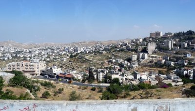 View of Beit Sahour, Palesinian Town near the Place where the Angel Announced Jesus' Birth to the Shepherds