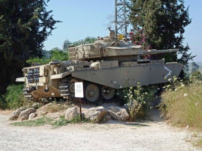 Israeli Tank on Display