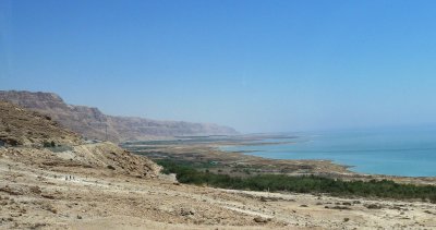 The Dead Sea is a Salt Lake with Shores that are 1,388 ft Below Sea Level