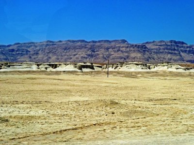 The Judean Desert on the Israeli Side of the Dead Sea