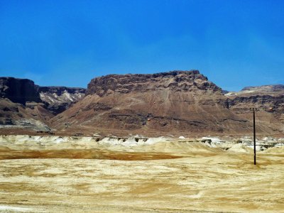 Masada is a Fortress in the Judean Desert Fortified by Hasmonean Kings in 50-108 BC