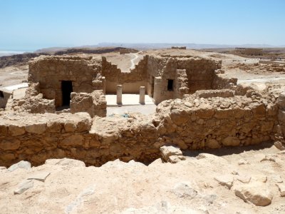 The Commander's Residence at Masada