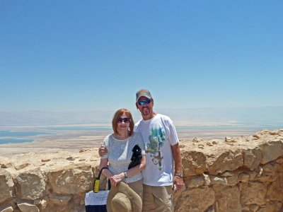 Susan & Bill at Masada