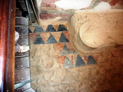 37-31 BC Floor in Herod's Roman Baths