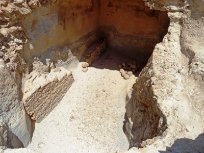 One of the Water Storage Cisterns at Masada