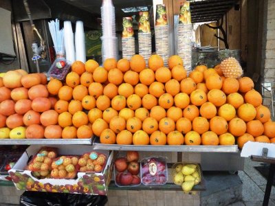 Jaffa Oranges in Nazareth